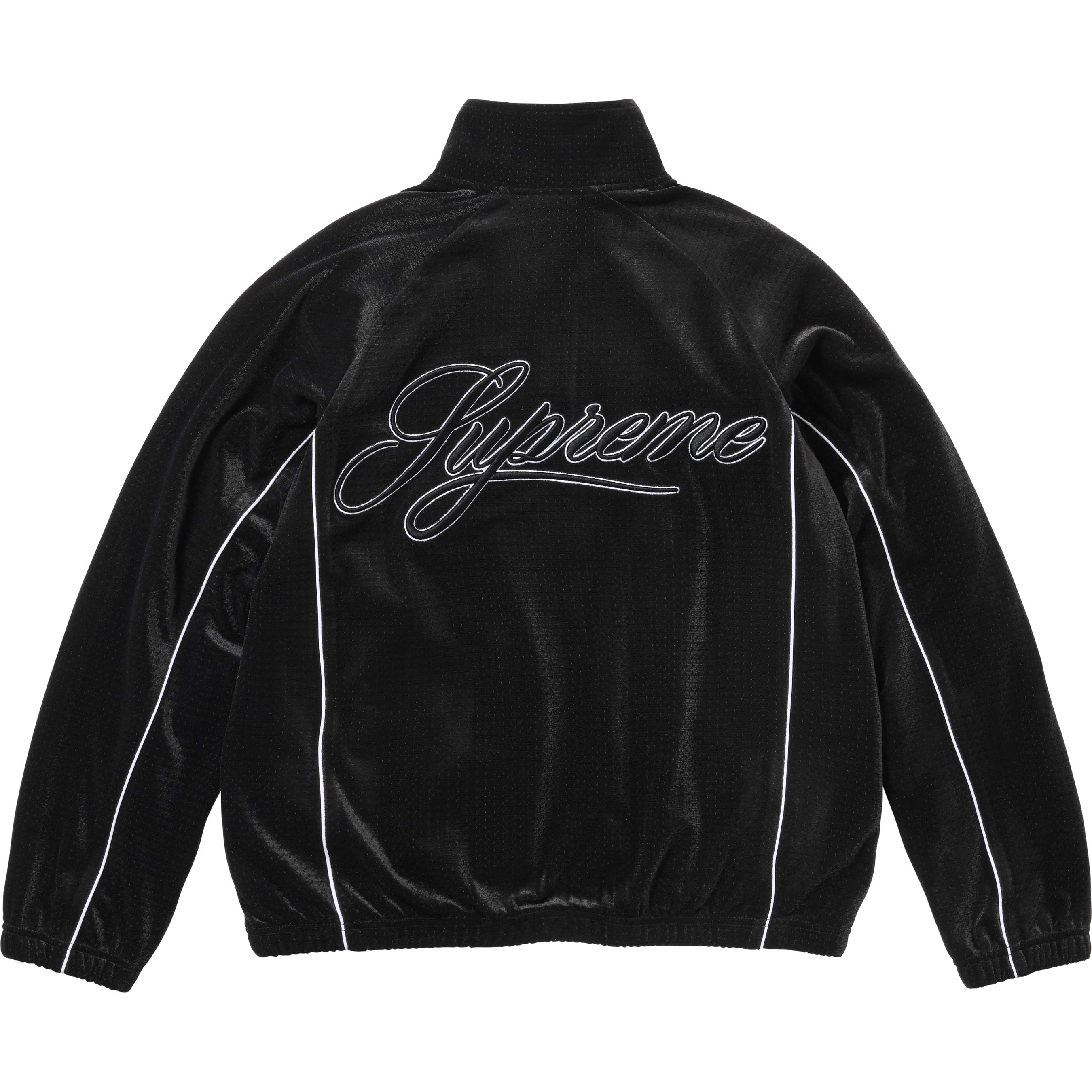 Velour Mesh Track Jacket view 3